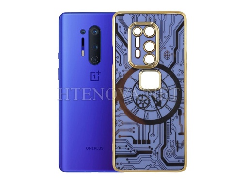 [PO29BOP8PR-28] Oneplus 8 Pro Chrome Back Case
