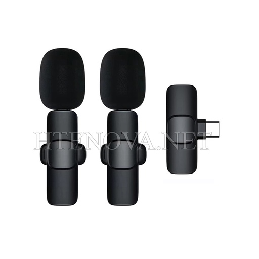 [CPU MiC-32] Type-C Collar Wireless Mini Microphone K9 (With iPhone&Connetctor)