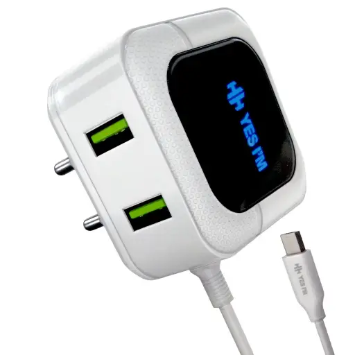 [C1C3M1HH-50] Micro Charger with 2 Extra USB Ports MAX 