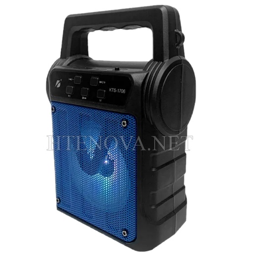 [MD2LM4B-70]  Bluetooth MP3 Player Speaker 4'' With Solar Charging KTS-1706