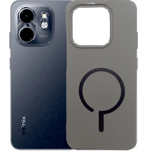 [CA14iSMRT9-4] INFNIX SMART 9 SILICONE BACK CASE 