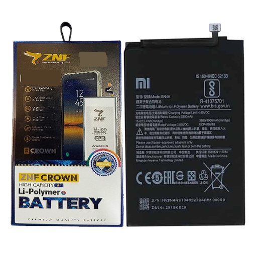 [BTMiBN4A-25] Redmi Note (7) Battery ZNF (BN4A) 