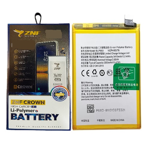 [BTOF9PR-25] Oppo F(9) Pro Battery ZNF (BLP683) 