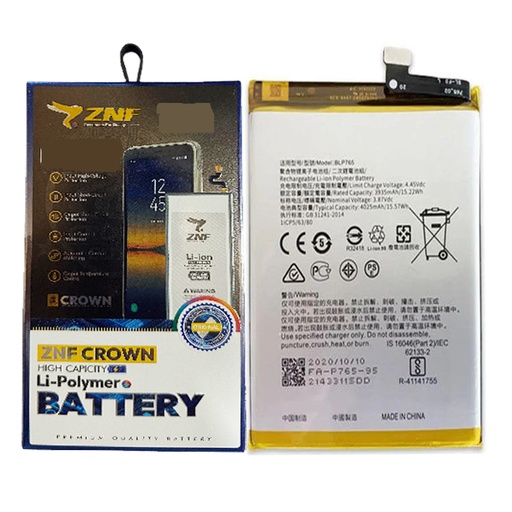 [BTOF15-25] Oppo F(15) Battery ZNF  (BLP765)