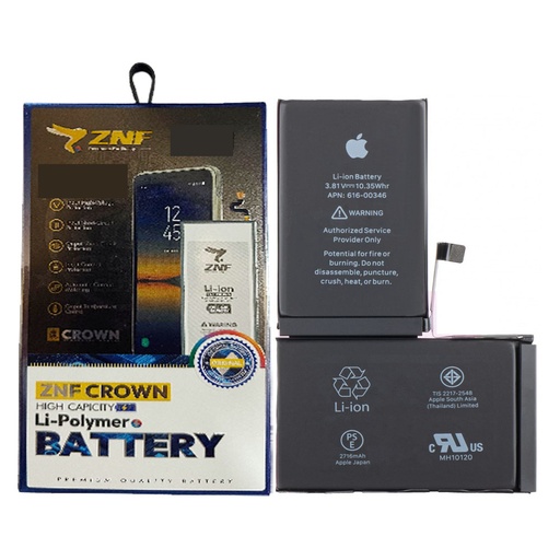[BTiPX-25] iPhone (X) Battery ZNF 