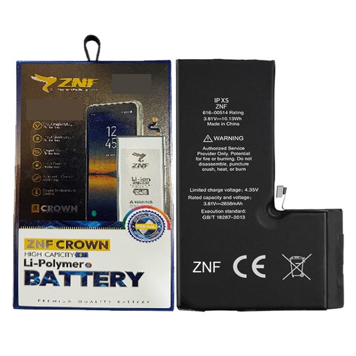 [BTiPXS-25] iPhone (XS) Battery ZNF