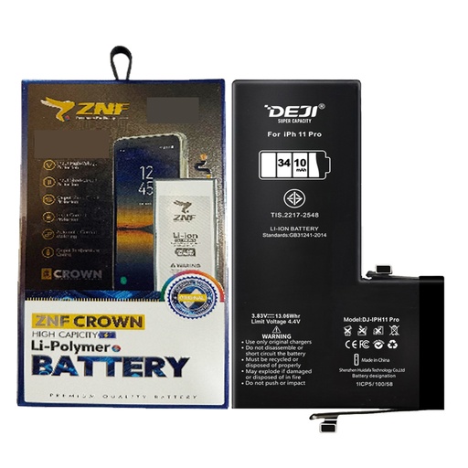 [BTiP11PR-25] iPhone (11) Pro Battery ZNF