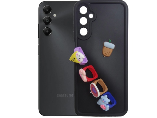 [PO51BSA05S-7] Samsung A05S Kitty Ring Back Case 