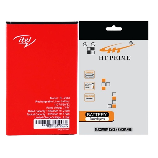 [BTiTA25-15] itell A(25) Battery HT Prime (BL-29Ci)