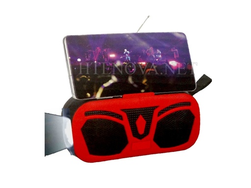 [MD2LM4A-74] WIRELESS SPEAKER FM RADIO WITH FLASH LIGHT BK-01
