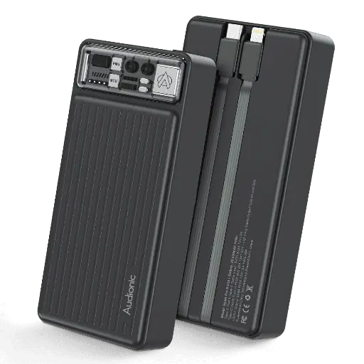 [PB20AD-3] FAST CHARGING POWER BANK AUDIONIC 20000 MAH S-230