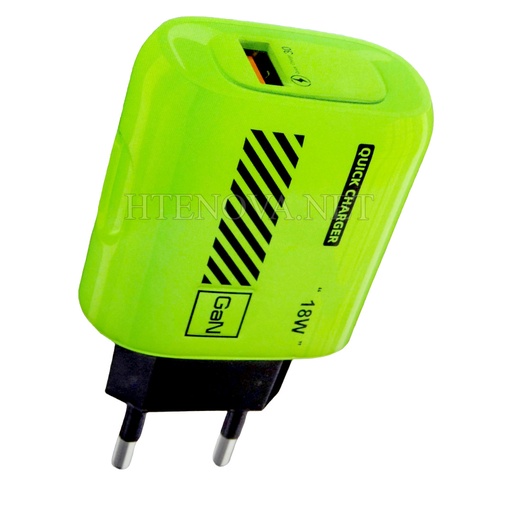 [C1C1T2KHM-2] FAST CHARGING ADAPTER WITH TYPE-C CABLE KHM M003