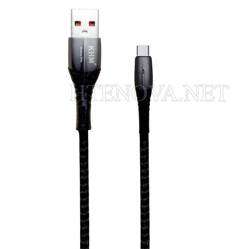 [DCT3SKHM-4] TYPE-C METAL DATA CHARGING CABLE 100W H-70 KHM