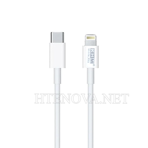 [DCL3TKHM-1] PD TO IPHONE DATA CHARGING CABLE 45W KHM 