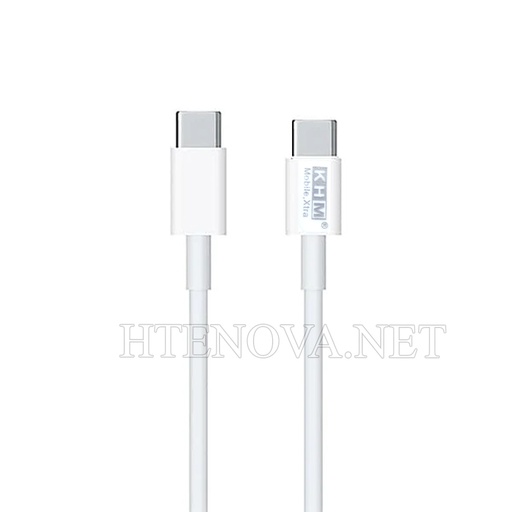 [DCT3TKHM-2] TYPE-C TO TYPE-C DATA CHARGING CABLE 45W 15 PRO KHM