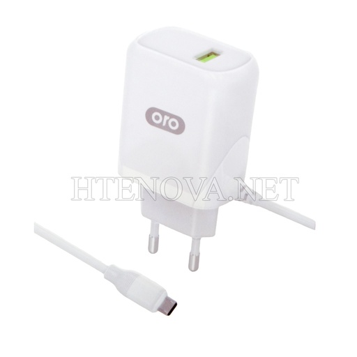 [C1C2M1AR-10] MICRO CHARGER WITH USB PORT ORO-500