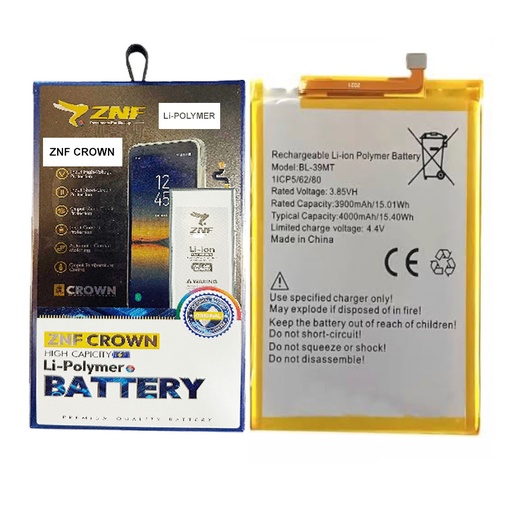 [BTiN39MT-25] Tecno Camon (15) Pro Battery ZNF (BL-39MT)