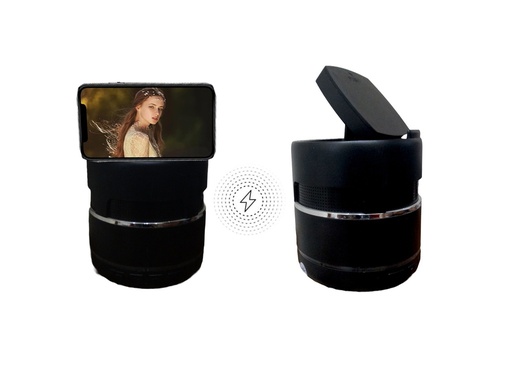 [MD2LM4A-83] Bluetooth Speaker With Wireless Charger