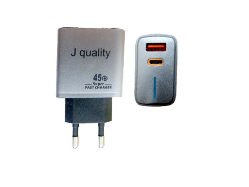 [C1A2T.S2LM-10] [C1A2T.S2LM-10] PD & USB CHARGING ADAPTER J QUALITY 45W