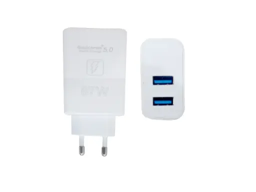[C1A2S1LM-4] [C1A2S1LM-4] CHARGING ADAPTER WITH 2 USB PORTS 67W