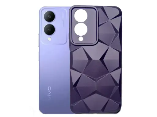 [CA14ViY17S-P-25] ViVO Y17S SOFT SILICONE DiAMOND CASE 