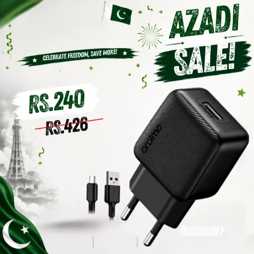 [C1C1M2ORM-1] CHARGER WITH MICRO CABLE POWERCUBE 61 ORAIMO OCW-1061E+M53 