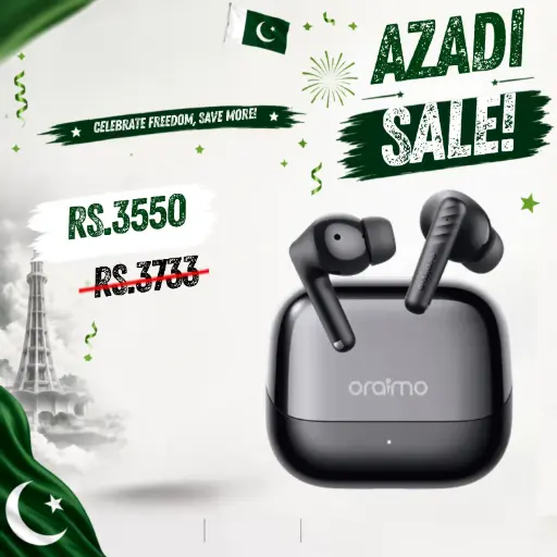 [HFB7ORM8-2]  Bluetooth Airbud SPACEBUDS NEO+ OTW- 323P ORAIMO