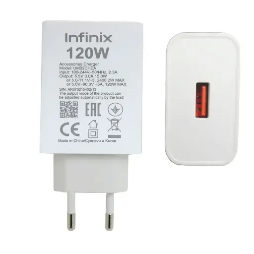 [C1A1S2i-37] INFINIX CHARGING ADAPTOR 120W