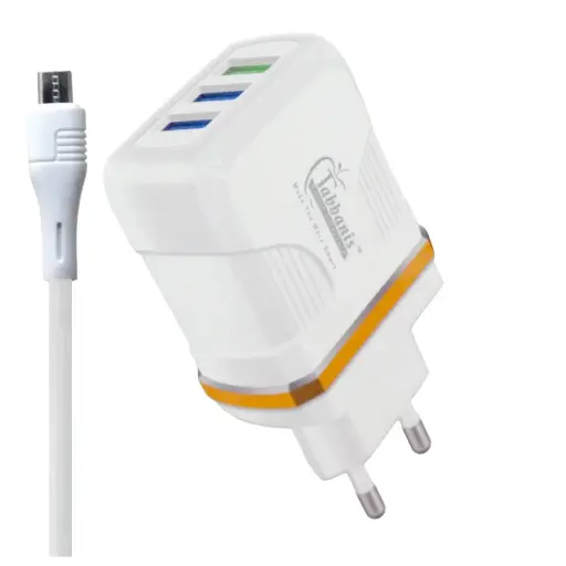 [C1C4M1LM-41] [C1C4M1LM-41] MICRO CHARGER WITH 3 EXTRA USB PORTS (CH-031)