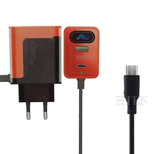 [C1C3M1.S2LM-3] MICRO SUPER FAST CHARGER PD & USB PORTS 15W N-15