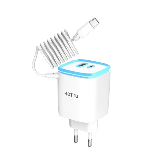 [C1C3T2.S2HTU-1] Type C Charger WITH PD & USB PORT Hottu FC13