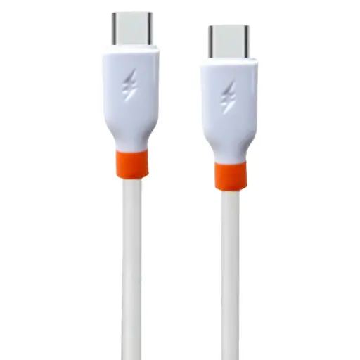 [DCT3T1-25] TYPE C TO C DAT CHARGING CABLE SILICONE 