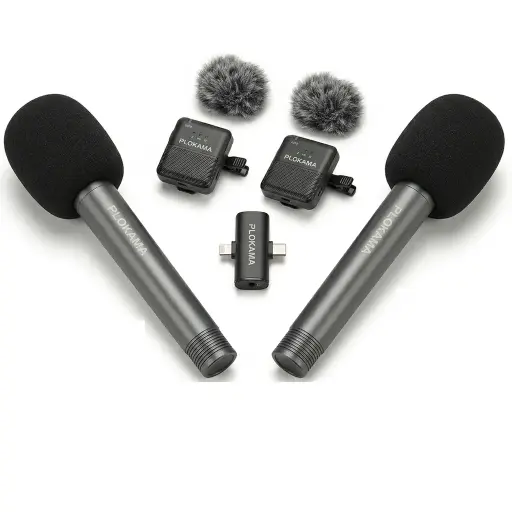  [CPU MIC-96] MICROPHONE & HANDHELD STICK VM-60  PLOKAMA  