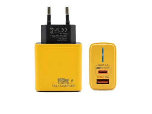 [C1A2T.S2LM-18] PD & USB PORT ADAPTER TURBO FAST CHARGER 165W
