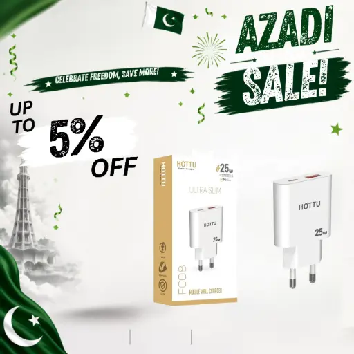 [C1A2T.S2HTU-7] PD & USB PORT WALL ADAPTER (FC08) 25W HOTTU