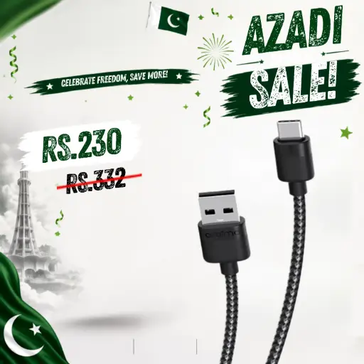 [DCT3SORM-2] TYPE-C Data Charging Cable 1 METERS  INCREDIBLY TEAR- RESISTANT DURALINE 3 OCD-C32 ORAIMO