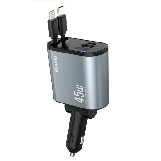 [C2C1U1LM-42] MULTI CAR CHARGER WITH PD PORTS 4IN1 CAR -E56 REGRSI