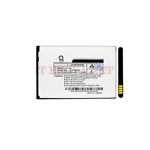 [BT Qi2PWR-4] QMobile i2 Power Battery