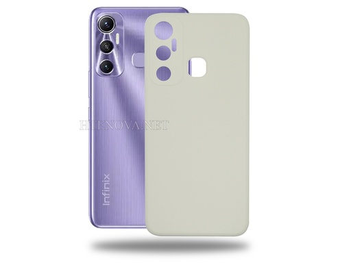 Infinix Hot 11 Camera Protection Soft Silicone Back Case (Archive by Muneeb old pouch ids)