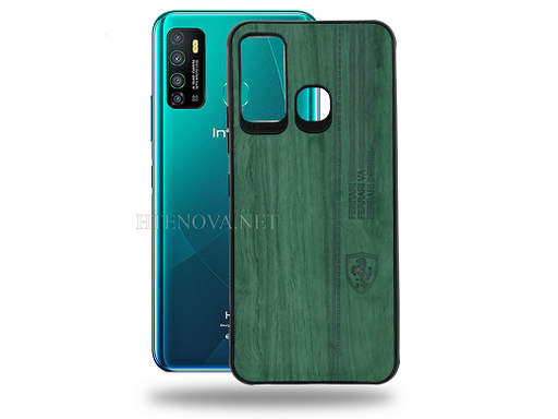 Infinix Hot 9 Leather Back Case