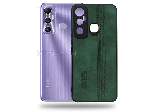 Infinix Hot 11 Leather Back Case