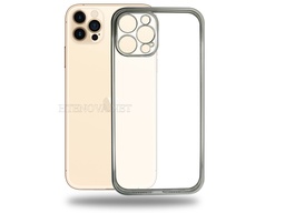 iPhone 12 Pro Max Soft Silicone Chrome Case
