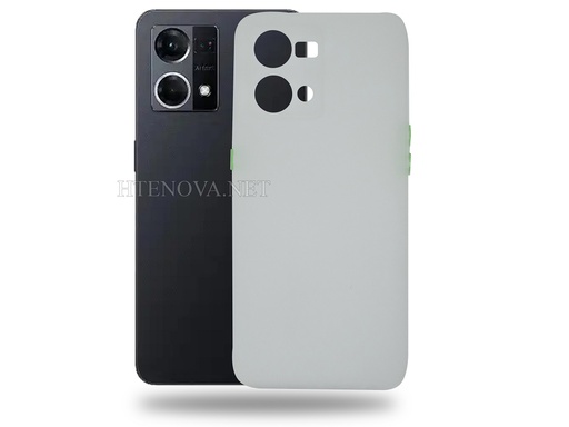 OPPO F21 Pro Crystal Color Button Silicone Case