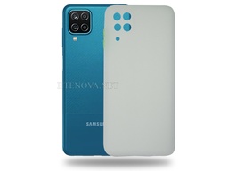 Samsung A12 Crystal Color Button Silicone Case