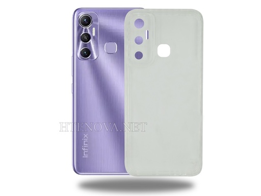 Infinix Hot 11 Crystal Silicone Back Case (Archive by Muneeb old pouch ids)
