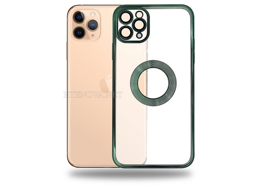 iPhone 11 Pro Max Soft Silicone Chrome Case