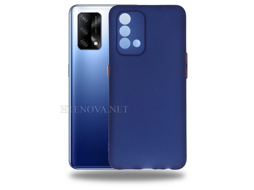 OPPO A74 Crystal Color Button Silicone Case