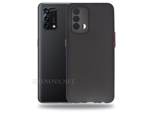 OPPO A95 Crystal Color Button Silicone Case