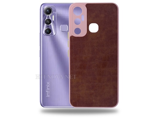 Infinix Hot 11 Leather Back Case