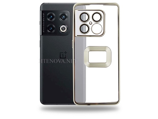 OnePlus 10 Pro Soft Silicone Chrome Case